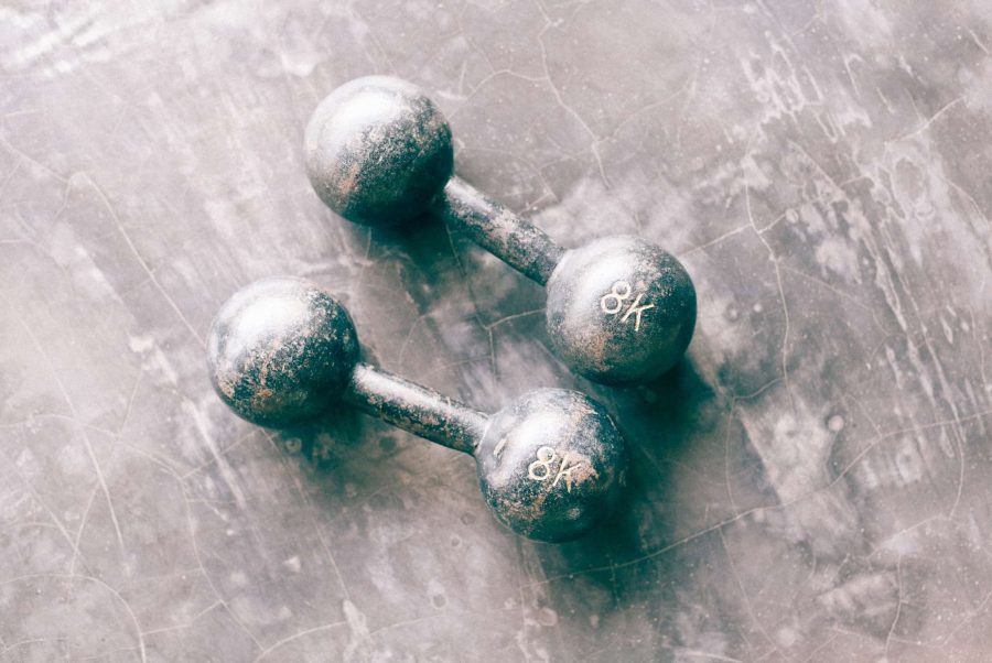 dumbells - strength and resilience
